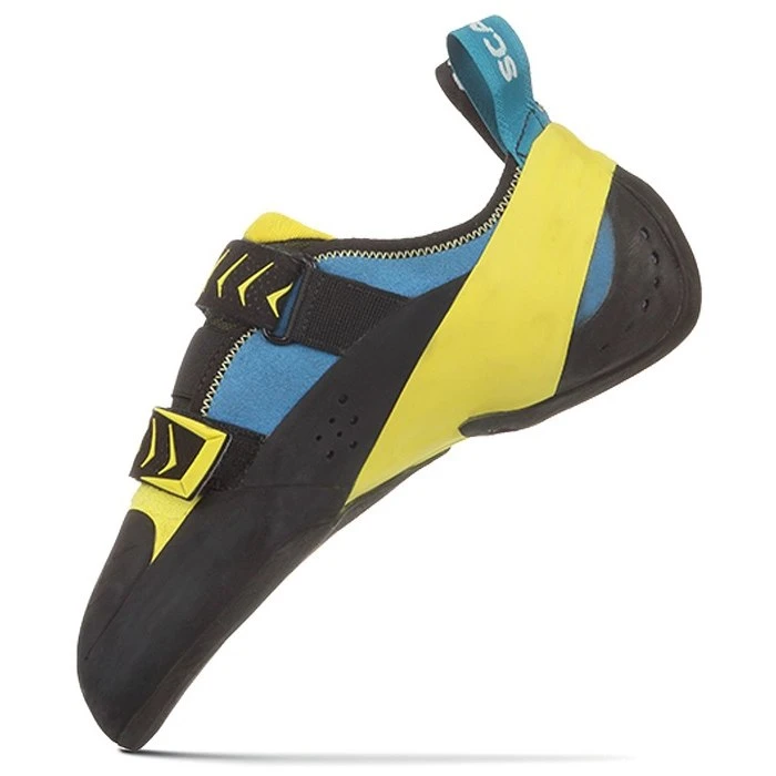 Scarpa Vapor V Klimschoenen - Ocean/yellow 4 Scarpa Vapor V Klimschoenen - Ocean/yellow - Afbeelding 4