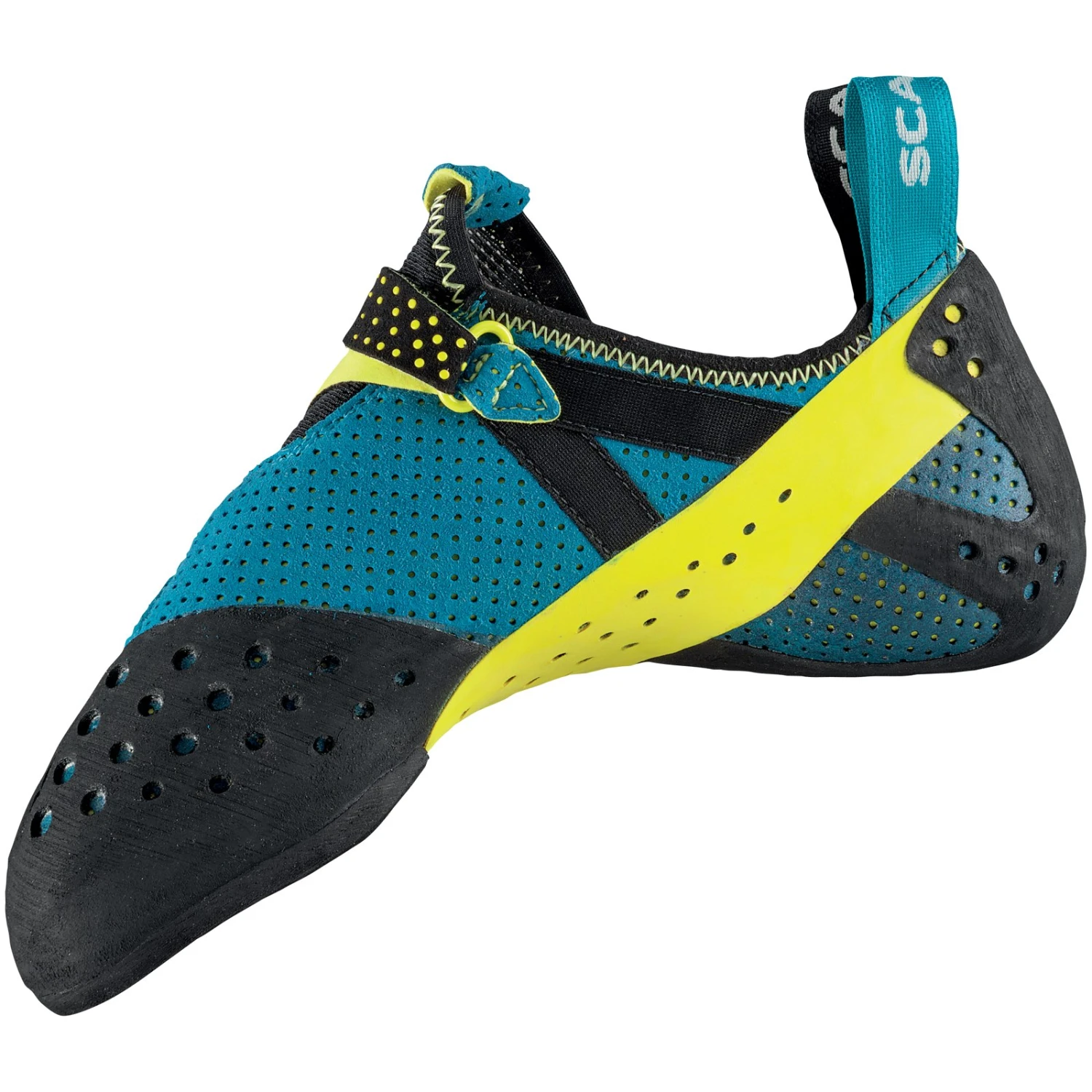 Scarpa Furia Air Klimschoenen - Baltic Blue/yellow 2 Scarpa Furia Air Klimschoenen - Baltic Blue/yellow - Afbeelding 2