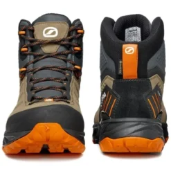 SCARPA RUSH TREK GORE-TEX DESERT MANGO 22 -Scarpa 9 90375 rush trek gtx desert mango 63140 200 3 06