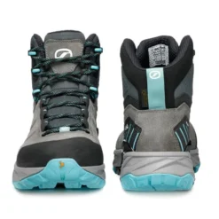 SCARPA RUSH TREK GORE-TEX WMN MIDGRAY AQUA 22 -Scarpa 9 90390 rush trek gtx wmn midgray aqua 63140 202 3 03