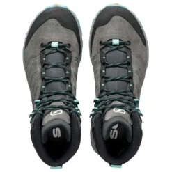 SCARPA RUSH TREK GORE-TEX WMN MIDGRAY AQUA 22 -Scarpa 9 90390 rush trek gtx wmn midgray aqua 63140 202 3 05