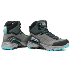 SCARPA RUSH TREK GORE-TEX WMN MIDGRAY AQUA 22 -Scarpa 9 90390 rush trek gtx wmn midgray aqua 63140 202 3 06