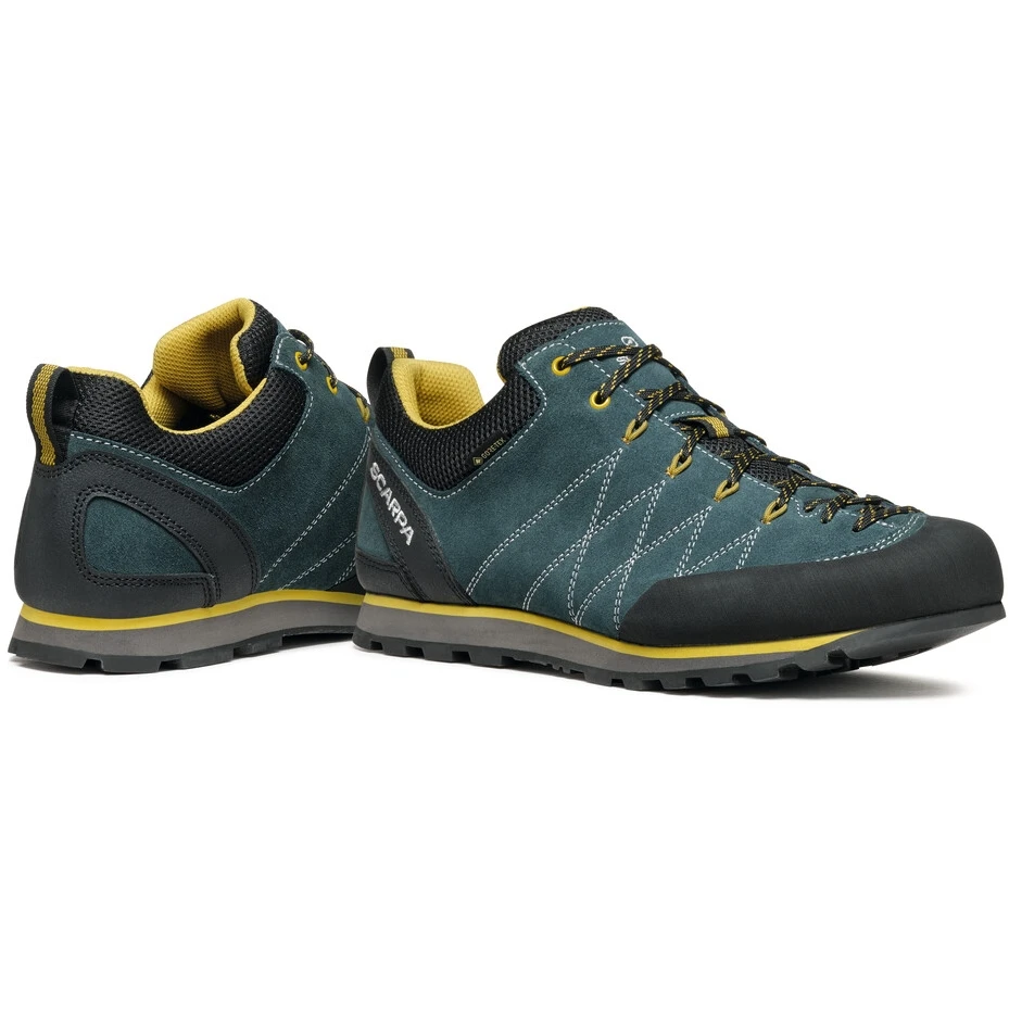 Scarpa Crux GTX Approachschoenen - Petrol/mustard 7 Scarpa Crux GTX Approachschoenen - Petrol/mustard - Afbeelding 7