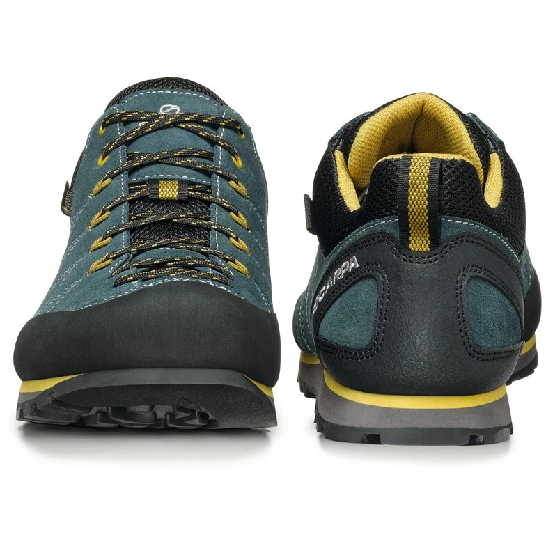 Scarpa Crux GTX Approachschoenen - Petrol/mustard 4 Scarpa Crux GTX Approachschoenen - Petrol/mustard - Afbeelding 4
