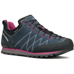 Scarpa Crux GTX Dames Approachschoenen - Ombre Blue/cherry
