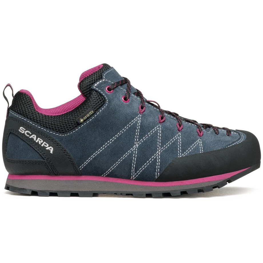 Scarpa Crux GTX Dames Approachschoenen - Ombre Blue/cherry 4 Scarpa Crux GTX Dames Approachschoenen - Ombre Blue/cherry - Afbeelding 4