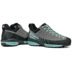 Scarpa Mescalito GTX Dames Schoenen - Midgray/aqua -Scarpa scarpa mescalito gtx womens shoes midgray aqua 3 1131067