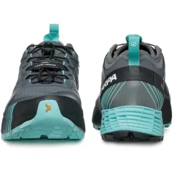 Scarpa Ribelle Run GTX Women's Trail Running Shoes - Anthracite/blue Turquoise -Scarpa scarpa ribelle run gtx womens trail running shoes anthracite blue turquoise 3 1133812
