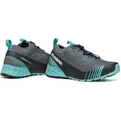 Scarpa Ribelle Run GTX Women's Trail Running Shoes - Anthracite/blue Turquoise -Scarpa scarpa ribelle run gtx womens trail running shoes anthracite blue turquoise 6 1133815