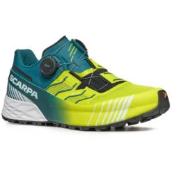 Scarpa Ribelle Run Kalibra HT Trail Running Schoenen - Lime Green/deep Lagoon -Scarpa scarpa ribelle run kalibra ht trail running shoe lime green deep lagoon 1 1547672