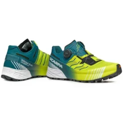 Scarpa Ribelle Run Kalibra HT Trail Running Schoenen - Lime Green/deep Lagoon -Scarpa scarpa ribelle run kalibra ht trail running shoe lime green deep lagoon 4 1547678