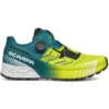 Scarpa Ribelle Run Kalibra HT Trail Running Schoenen - Lime Green/deep Lagoon