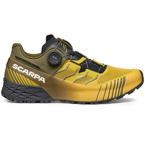 Scarpa Ribelle Run Kalibra HT Trail Running Schoenen - Oil Yellow/ivy Green 1 Scarpa Ribelle Run Kalibra HT Trail Running Schoenen - Oil Yellow/ivy Green