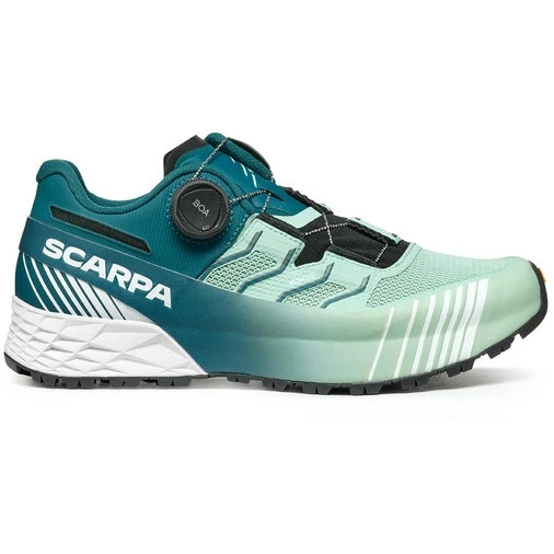 Scarpa Ribelle Run Kalibra HT Dames Trail Running Schoenen - Misty Jade/deep Lagoon 2 Scarpa Ribelle Run Kalibra HT Dames Trail Running Schoenen - Misty Jade/deep Lagoon - Afbeelding 2