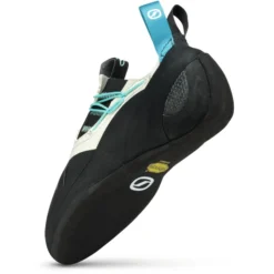 Scarpa Vapor S Dames Klimschoenen - Dust Gray/aqua -Scarpa scarpa vapor s women climbing shoe dust gray aqua 4 1441664