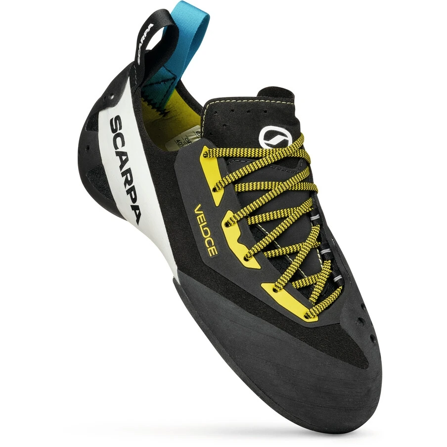 Scarpa Veloce Lace Klimschoenen - Black/yellow 1 Scarpa Veloce Lace Klimschoenen - Black/yellow