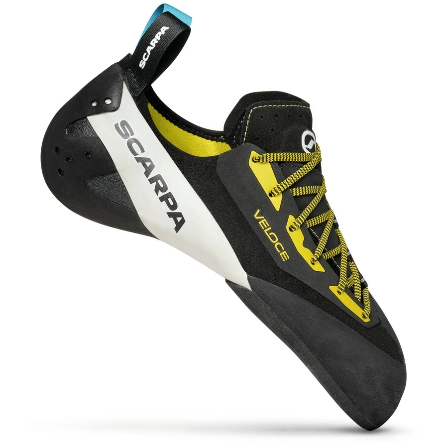 Scarpa Veloce Lace Klimschoenen - Black/yellow 2 Scarpa Veloce Lace Klimschoenen - Black/yellow - Afbeelding 2