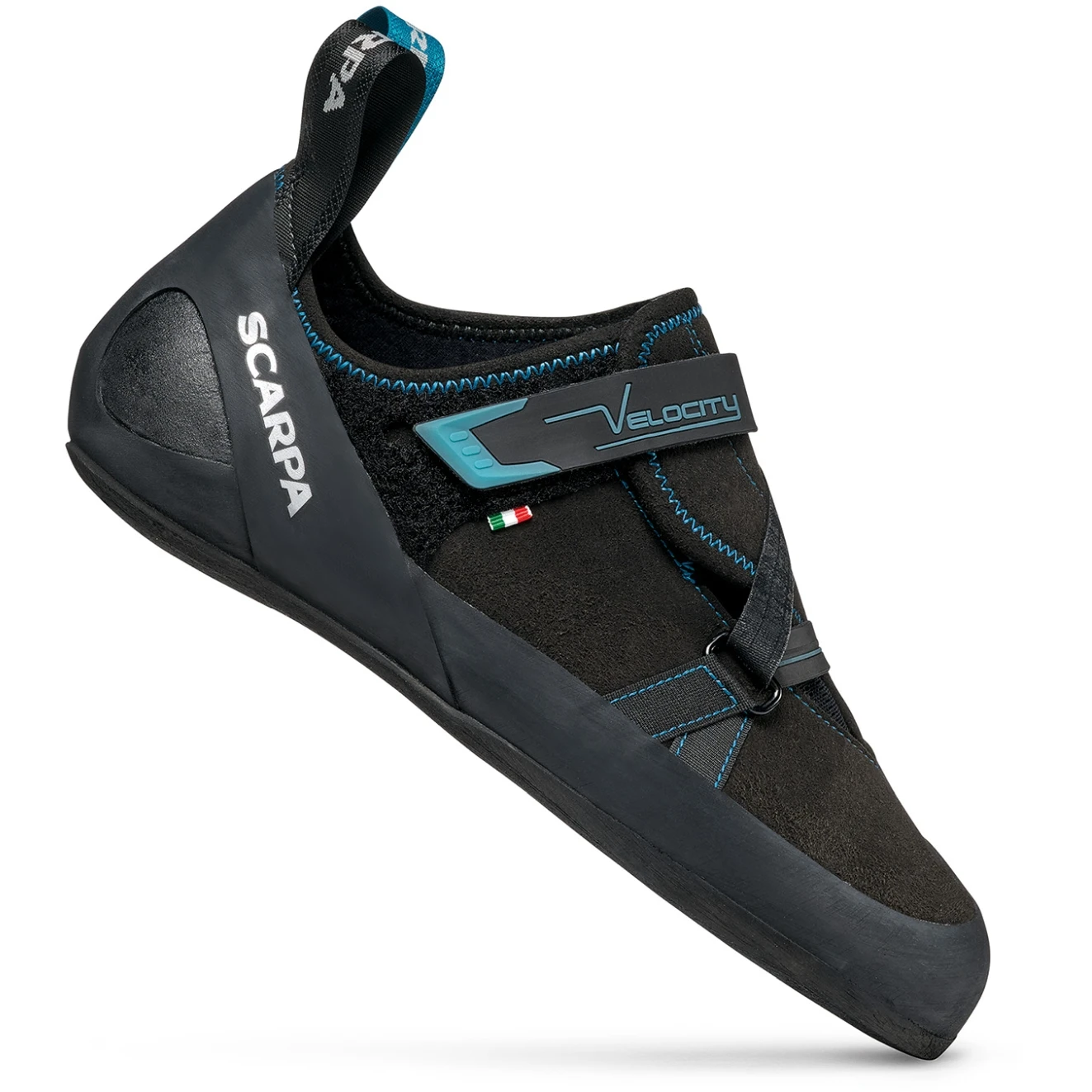 Scarpa Velocity Klimschoenen - Black/ottanio 1 Scarpa Velocity Klimschoenen - Black/ottanio