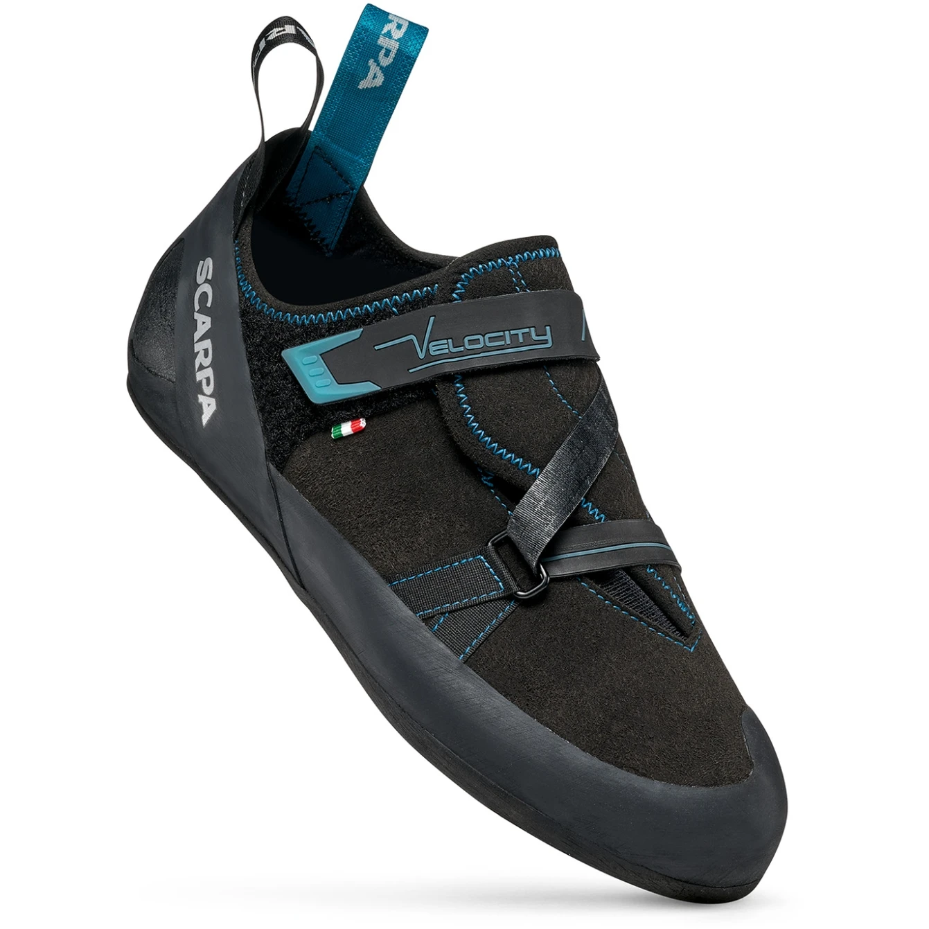 Scarpa Velocity Klimschoenen - Black/ottanio 3 Scarpa Velocity Klimschoenen - Black/ottanio - Afbeelding 3